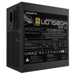 GIGABYTE UD750GM PG5 V2 Netzteil – PCIe Gen 5.1, 80 PLUS Gold, Vollmodulares Design, 120-mm-Lüfter, ATX 3.1-kompatibel, EU-Stecker