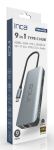 Inca ITPC-10TX Schnittstellen-Hub USB Typ-C 5000 Mbit/s Grau
