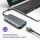 Inca ITPC-10TX Schnittstellen-Hub USB Typ-C 5000 Mbit/s Grau