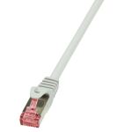 LogiLink 0.5m Cat.6 S/FTP Netzwerkkabel Weiß 0,5 m...