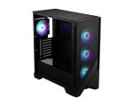 MSI MAG Forge 320R AIRFLOW Micro Tower Schwarz, Transparent