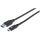 Manhattan SuperSpeed+ USB-C Anschlusskabel, USB 3.1, Gen 2, Typ A Stecker - Typ C Stecker, 10 Gbps, 1 m, Schwarz