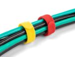 DELOCK Klett-Kabelbinder L 150 x B 12mm farbig Set 10 Stk.