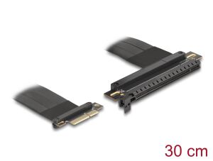 DELOCK Riser Karte PCI Express 3.0 x4 St > x16 Slot mit Kab.