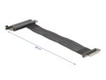 DELOCK Riser Karte PCI Express 3.0 x4 St > x16 Slot mit Kab.