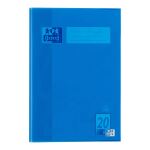 Oxford Hefthüllen für DIN A4 PP transparent blau 25Stk