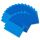 Oxford Hefthüllen für DIN A4 PP transparent blau 25Stk