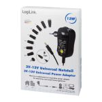 LogiLink PA0198 Ladegerät für Mobilgeräte Universal Schwarz AC Drinnen