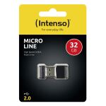 Intenso Micro Line USB-Stick 32 GB USB Typ-A 2.0 Schwarz