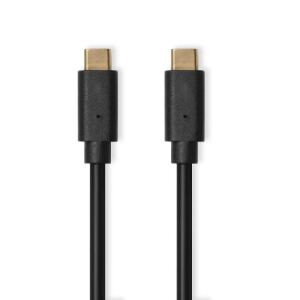 Port Designs 900074 USB Kabel 1 m USB C 10 Gbit/s 60 W Schwarz