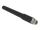 DeLOCK GSM, UMTS Antenne N Buchse 2 dBi 17,8 cm omnidirektional starr mit flexiblem Materialien outdoor schwarz