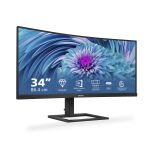 Philips E Line 346E2CUAE/00 Computerbildschirm 86,4 cm (34") 3440 x 1440 Pixel Wide Quad HD+ LCD Schwarz