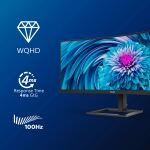 Philips E Line 346E2CUAE/00 Computerbildschirm 86,4 cm (34") 3440 x 1440 Pixel Wide Quad HD+ LCD Schwarz