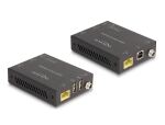 DELOCK HDMI KVM Extender Set über Cat.6 Kabel 4K 60...