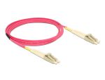 DELOCK LWL Patchkabel LC -> LC 3.00m Multimode Duplex OM4