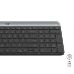 Logitech 920-009204 Tastatur Maus enthalten Universal RF Wireless QWERTY US International Graphit
