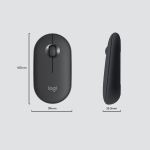 Logitech 920-009204 Tastatur Maus enthalten Universal RF Wireless QWERTY US International Graphit