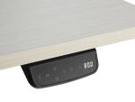 Equip ERGO Elektrisches-Sitz-Steh-Tischgestell, Doppelmotor, Weiß