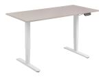 Equip ERGO Elektrisches-Sitz-Steh-Tischgestell, Doppelmotor, Weiß