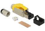 DeLOCK 86287 Drahtverbinder RJ-45 Silber, Gelb
