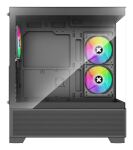 Xilence Beam Midi Tower Schwarz