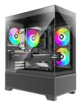 Xilence Beam Midi Tower Schwarz