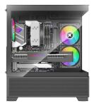 Xilence Beam Midi Tower Schwarz