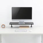 LogiLink BP0153 Flachbildschirm-Tischhalterung 81,3 cm (32") Tisch/Bank Schwarz