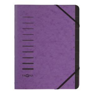 Pagna 40058-10 Tab-Register Aubergine