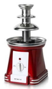 Emerio CF-110993 Schokoladenbrunnen Rot 90 W