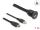 DeLOCK Kabel HDMI-A Stecker und USB 2.0 Typ-A Stecker zu HDMI-A Buchse und USB 2.0 Typ-A Buchse zum Einbau wasserfest 1 m