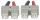 Intellinet Glasfaser LWL-Anschlusskabel, Duplex, Multimode, SC/SC, 50/125 µm, OM3, 1 m, Aqua