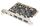Digitus PCIe Karte 2x USB-C + 3x USB A