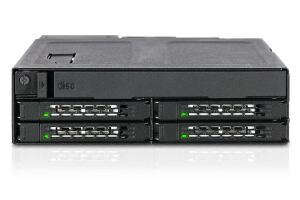 Icy Dock MB604SPO-B Hard Drive Backplane Schwarz