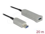 DELOCK USB3.0 Verl. A -> A St/Bu 20.00m Optisches Kab