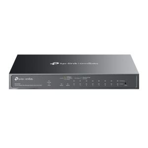 TP-Link Omada ES210GMP Netzwerk-Switch Managed Gigabit Ethernet (10/100/1000) Power over Ethernet (PoE) Schwarz