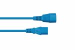 Kabelmeister SK1430-B020 Stromkabel Blau 2 m IEC C14...