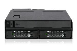 Icy Dock MB602SPO-B Hard Drive Backplane Schwarz