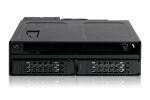 Icy Dock MB602SPO-B Hard Drive Backplane Schwarz