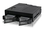 Icy Dock MB602SPO-B Hard Drive Backplane Schwarz