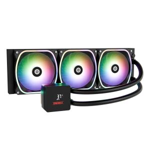 Enermax Aquafusion II 360 mm Prozessor All-in-One-Flüssigkeitskühler 12 cm Schwarz