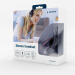 Gembird MHS-001 Kopfhörer & Headset Kabelgebunden Kopfband Musik Schwarz