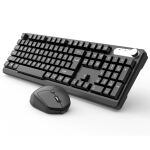 Inca IWS-549U Tastatur Maus enthalten Büro RF kabellos + USB Schwarz