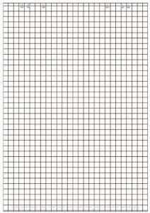 LANDRE Flipchartblock 65x98 cm 20 Blatt 80 gqm kariert