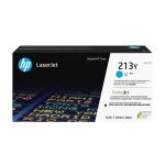 HP 213Y Cyan Original LaserJet Tonerkartusche mit sehr hoher Reichweite