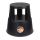 Wedo 212 301 Tritthocker Polypropylen (PP), Thermoplastisches Elastomer (TPE) Schwarz