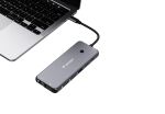 Verbatim CMH-14 USB Typ-C 5000 Mbit/s Silber