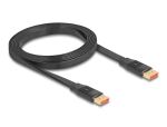 DeLOCK DisplayPort Flachbandkabel 8K 60 Hz 2 m