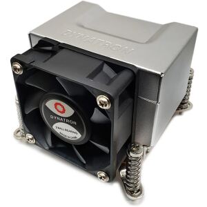 Inter-Tech Q-5 Prozessor Kühlkörper/Radiator 6 cm Schwarz, Silber 1 Stück(e)