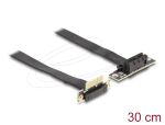 DELOCK Riser Karte PCI Express x1 St. zu 1 Slot Kab.30 cm